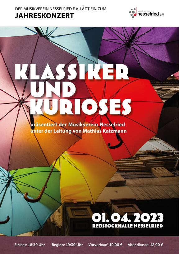 Jahreskonzert Musikverein Nesselried