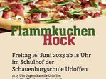 Flammenkuchenhock