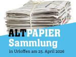 Altpapiersammlung in Urloffen