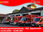 Abteilungsversammlung der Feuerwehrabteilung Appenweier