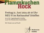 Flammenkuchenhock im Rathaushof