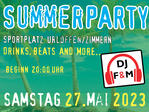 Beachparty am Stangenbach