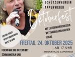 Oktoberfest mit Jedermannschießen des Schützenverein Appenweier 1924 e.V.
