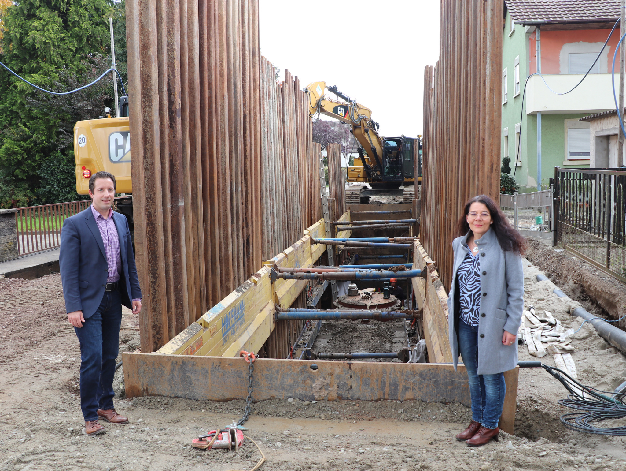 Großbaustelle in Urloffen - Gemeinde Appenweier - Mitten in Baden