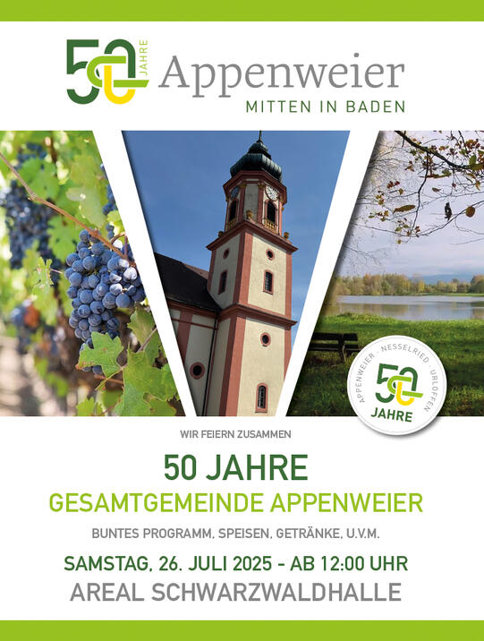 Einladung 50-Jahre Fest 26.07.2025