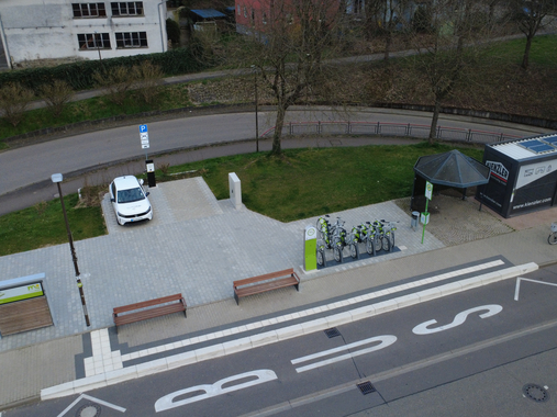 Mobilitätsangebote am Bahnhof Appenweier