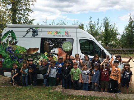 Ferienprogramm Waldmobil